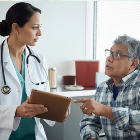 Follow-up care ensuring treatment progress, symptom improvement, and long-term nutritional balance